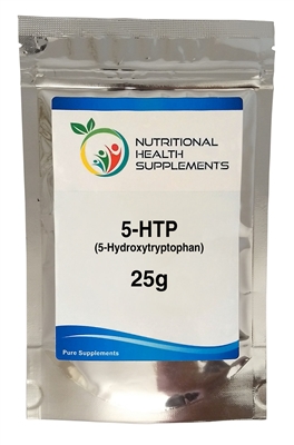 5-HTP 5-Hydroxytryptophan Griffonia Seed Extract 25g Bulk Powder
