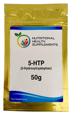5-HTP 5-Hydroxytryptophan Griffonia Seed Extract 50g Bulk Powder