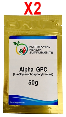 Alpha GPC 99% 100g Bulk Powder