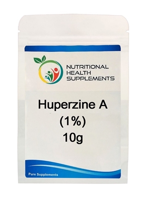 Huperzine-A 1% (Huperzia Serrata Extract) - 10 Gram Bulk Powder
