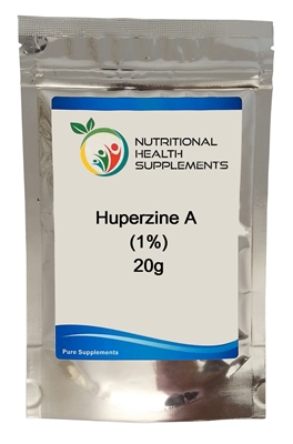 Huperzine-A 1% (Huperzia Serrata Extract) - 20 Gram Bulk Powder