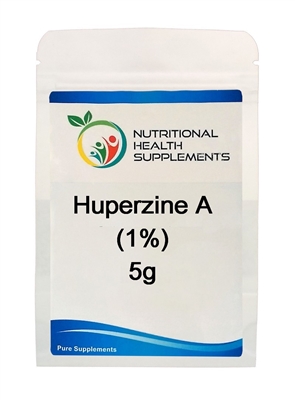 Huperzine-A 1% (Huperzia Serrata Extract) - 5 Gram Bulk Powder