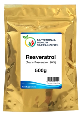 Trans-Resveratrol 98% 500g Bulk Powder